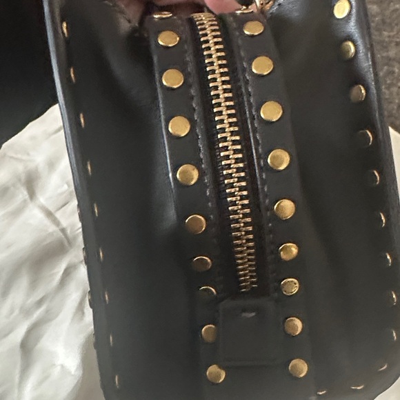 NWT Coach Black Rogue 17 Mini Bag with Gold Accents - Picture 8 of 15